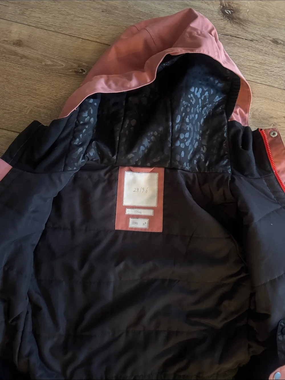 Volcom Hooded Snow Jacket Girls Size 12